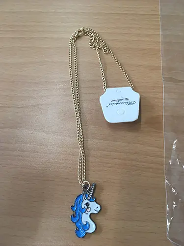 Photo de l’avis officiel: Meirenpeizi Meirenpeizi - Zhijia Jewelry Collier — risque: Risque chimique