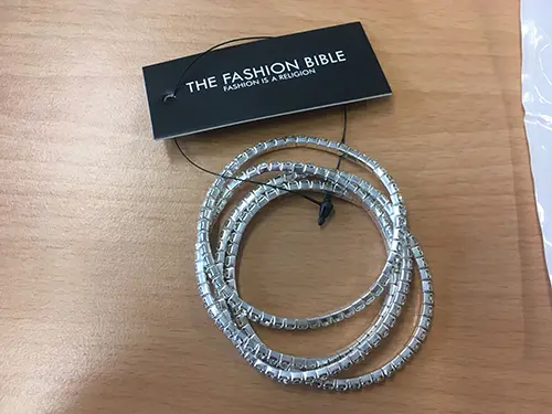 Photo de l’avis officiel: The fashion bible Bracelet — risque: Risque chimique