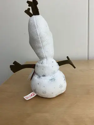 Photo from the official notice: Ty Nordic Olof soft toy — choking risk