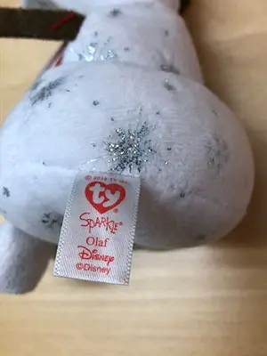 Photo from the official notice: Ty Nordic Olof soft toy — choking risk