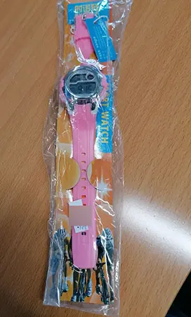 Photo de l’avis officiel: Montre pour enfants — risque: Risque chimique