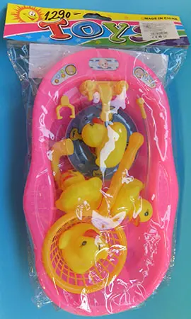 Foto aus der offiziellen Meldung: Toys Badespielzeug-Set — Risiko: Ersticken