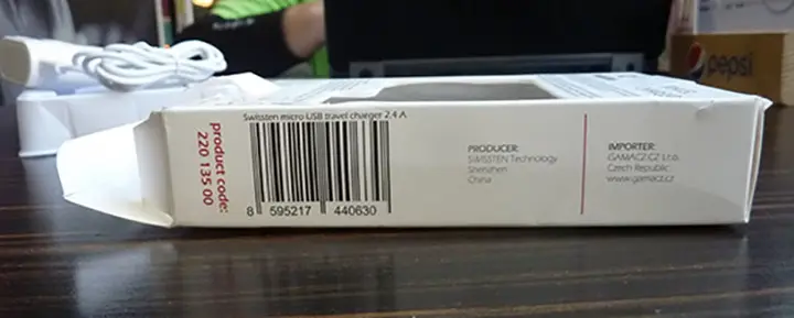 Foto do aviso oficial: SWISSTEN TRAVEL CHARGER Carregador USB — risco: Choque elétrico