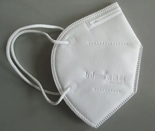 Foto del aviso oficial: bd BADO Starkit (auf der Verpackung), bd BADO (auf der Maske) Máscara de filtro de partículas — riesgo: Otros riesgos para la salud