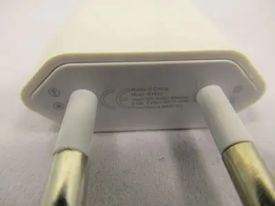 Foto del aviso oficial: Flextronics Kit EU Wall Charger + USB Charging Cable for iPhone 6 6S 7 8 Plus X XS MAX XR 1m USB Data Cables f — riesgo: Choque eléctrico & Incendio