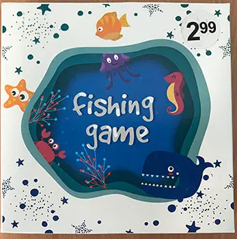Photo de l’avis officiel: Fishing game Jeu de pêche — risque: Étouffement (A12/00374/21)