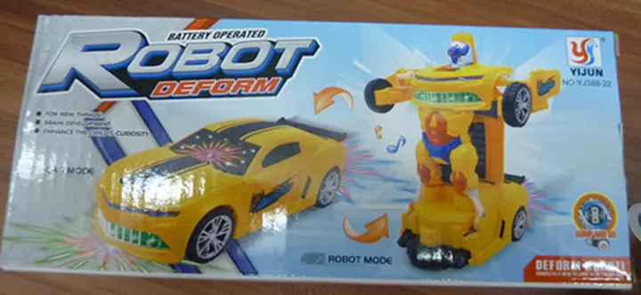 Foto dell’avviso ufficiale: YI JUN ROBOT DEFORM Giocattolo a batteria — rischio: Rischio chimico & Ambiente