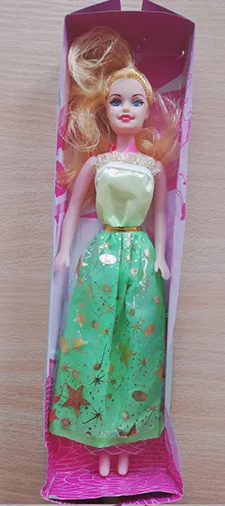 Foto uit de officiële melding: Pretty Angel Plastic pop — risico: Chemische risico's