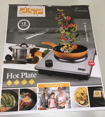 Foto dell’avviso ufficiale: DSP Hot-plate Piastra calda — rischio: Rischio chimico & Ambiente