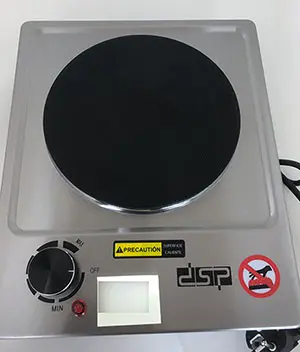 Foto dell’avviso ufficiale: DSP Hot-plate Piastra calda — rischio: Rischio chimico & Ambiente