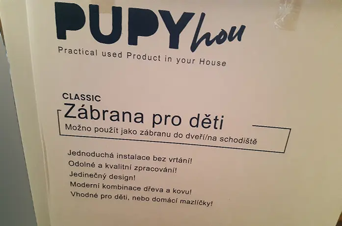 Foto dell’avviso ufficiale: PUPYhou Cancello di sicurezza per bambini — rischio: Lesioni