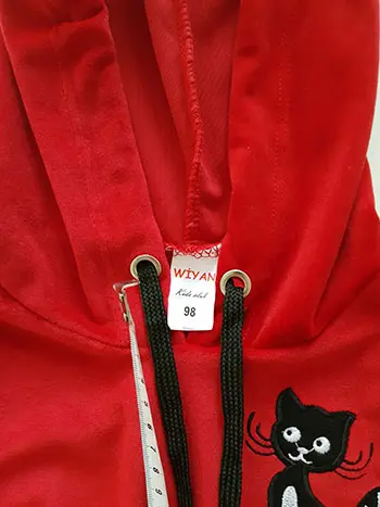 Photo de l’avis officiel: WIYAN KIDS CLUB Ensemble de vêtements pour enfants — risque: Blessures & Etranglement