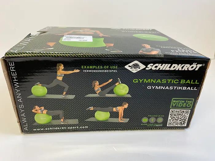 Foto dell’avviso ufficiale: Schildkröt Gymnastikball 65cm Palla da ginnastica — rischio: Rischio chimico