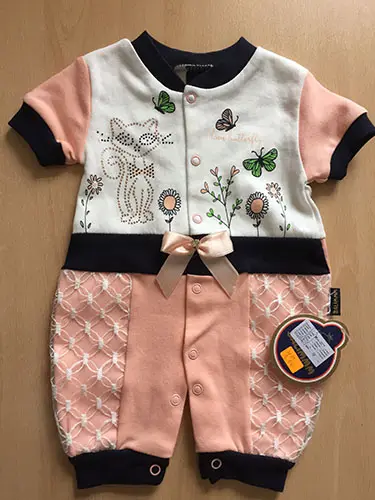 Photo de l’avis officiel: BALIMMM Vêtements de bébé — risque: Étouffement