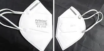 Photo de l’avis officiel: IVROU SELF-PRIMING FILTER RESPIRATOR Masque filtre à particules — risque: Risque sanitaire/autre