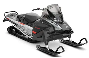 Photo from the official notice: Ski-doo snowmobile — burns & fire risk