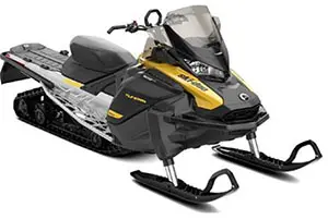Photo from the official notice: Ski-doo snowmobile — burns & fire risk