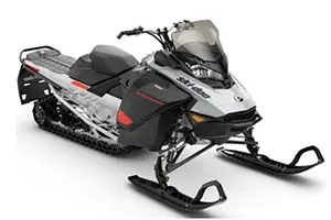 Photo from the official notice: Ski-doo snowmobile — burns & fire risk