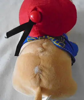 Photo from the official notice: Plush toy  - Dog — choking risk