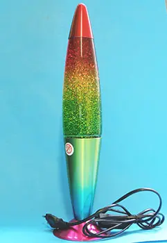 Foto do aviso oficial: RABALUX GLITTER RAINBOW Candeeiro de mesa — risco: Queimaduras & Choque elétrico