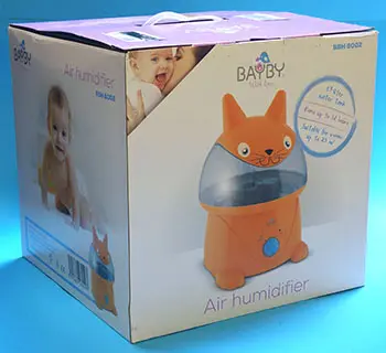 Foto aus der offiziellen Meldung: BAYBY Air humidifier Luftbefeuchter — Risiko: Elektrischer Schlag