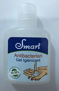 Photo de l’avis officiel: Smart Antibacterial Sanitizing Gel Désinfectant pour les mains — risque: Incendie & Risque sanitaire/autre