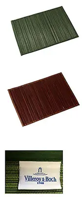 Foto do aviso oficial: Villeroy &amp; Boch Essentials Bamboo Platzset Placemats de bambu — risco: Químico