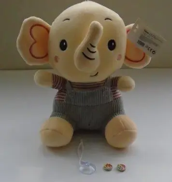 Foto aus der offiziellen Meldung: ELEPHANT with a suction cup Plüschspielzeug — Risiko: Ersticken