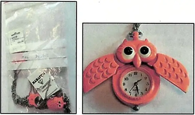 Photo de l’avis officiel: Höjtryk Collier enfant avec pendentif — risque: Risque chimique