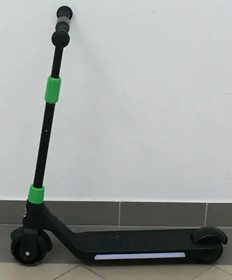 Foto dell’avviso ufficiale: FOREVER Electric Scooter (on the product), Scooter JOY (on the packaging) Scooter elettrico — rischio: Ustioni & Incendio