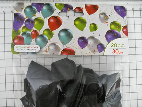 Photo de l’avis officiel: METALLIC BALLOONS Balloons Jouets — risque: Risque chimique