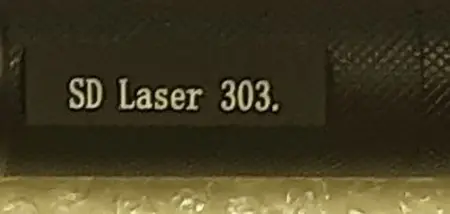 Foto aus der offiziellen Meldung: Winnes Laserpointer — Risiko: Sehschaden