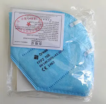 Foto dell’avviso ufficiale: HUAMIN Protective mask Maschera filtro particella — rischio: Rischio per la salute / altro