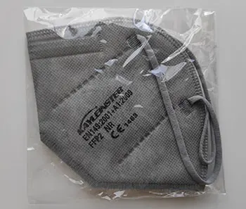Foto aus der offiziellen Meldung: KAYLEINSTER Self-imbibition filter anti particle respirator Partikelfiltermaske — Risiko: Gesundheitsrisiken/Sonstige