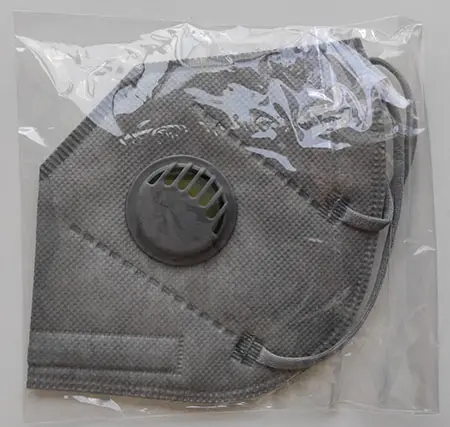 Foto aus der offiziellen Meldung: KAYLEINSTER Self-imbibition filter anti particle respirator Partikelfiltermaske — Risiko: Gesundheitsrisiken/Sonstige