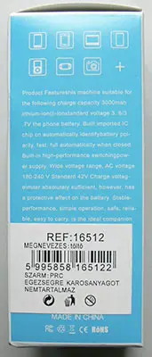 Foto dell’avviso ufficiale: Qualcomm SUPER CHARGER / POWER Quick Charge 3.0 Caricabatterie USB — rischio: Scossa elettrica