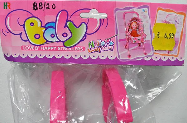 Photo from the official notice: HR Baby - Lovely Happy Strollers doll stroller — injuries risk