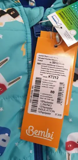 Foto do aviso oficial: Bembi Jacket Super Hero Blusão com capuz — risco: Estrangulamento