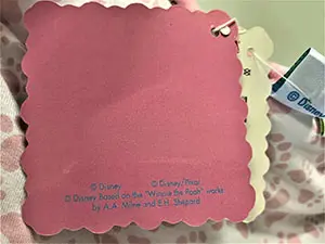 Photo from the official notice: Disney PUSSYCATS sleep bag for babies — entrapment & injuries risk
