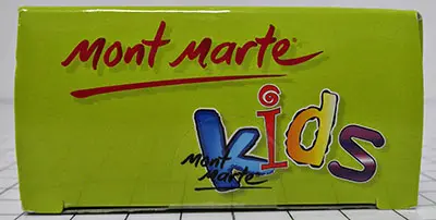 Foto uit de officiële melding: MONT MARTE KIDS 4 Briliant Colours Vingerverf — risico: Chemische risico's