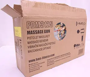 Photo de l’avis officiel: HMS Massage Gun Pistolet de massage — risque: Choc électrique