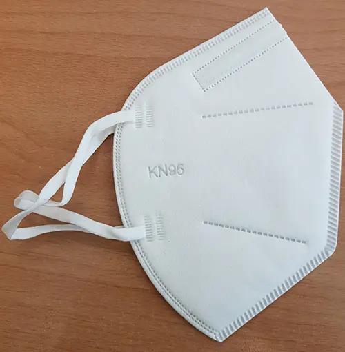Photo from the official notice: Prosafety KN95 face mask particle filter mask — health risk