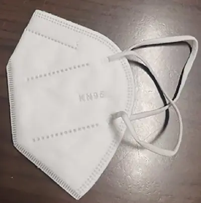Photo from the official notice: WENZHOU HUASAI 3D PROTECTIVE MASK particle filter mask — health risk