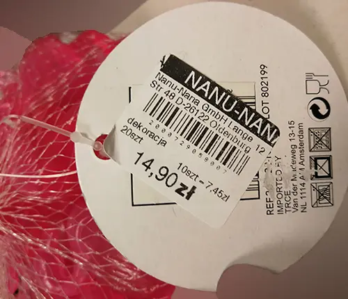 Photo de l’avis officiel: NANU-NANA 20 x Eiswürfel Glaçons réutilisables en plastique — risque: Étouffement