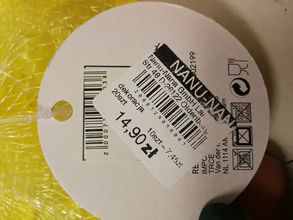 Photo de l’avis officiel: NANU-NANA 20 x Eiswürfel Glaçons réutilisables en plastique — risque: Étouffement