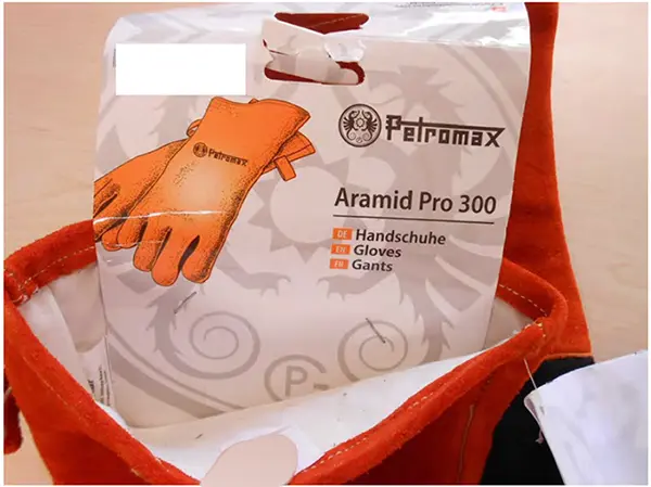 Photo de l’avis officiel: Petromax Aramid-Handschuhe h300 Gants — risque: Risque chimique