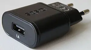Foto aus der offiziellen Meldung: Sbs Travel charger USB-Ladegerät — Risiko: Elektrischer Schlag