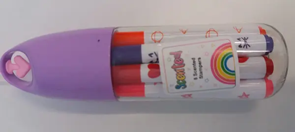 Photo de l’avis officiel: Primark 8 scented stampers Stylos en feutre — risque: Risque chimique