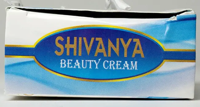 Foto dell’avviso ufficiale: AQSA Cosmetics Shivanya Beauty Cream Crema schiarente per la pelle — rischio: Rischio chimico