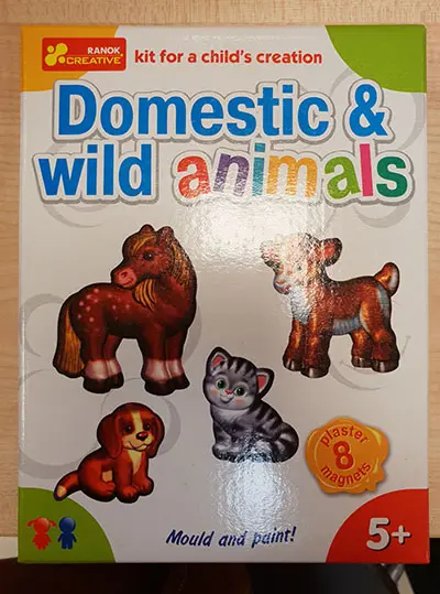 Foto dell’avviso ufficiale: RANOK-CREATIVE Domestic &amp; wild animals Giocattolo magnetico — rischio: Lesioni